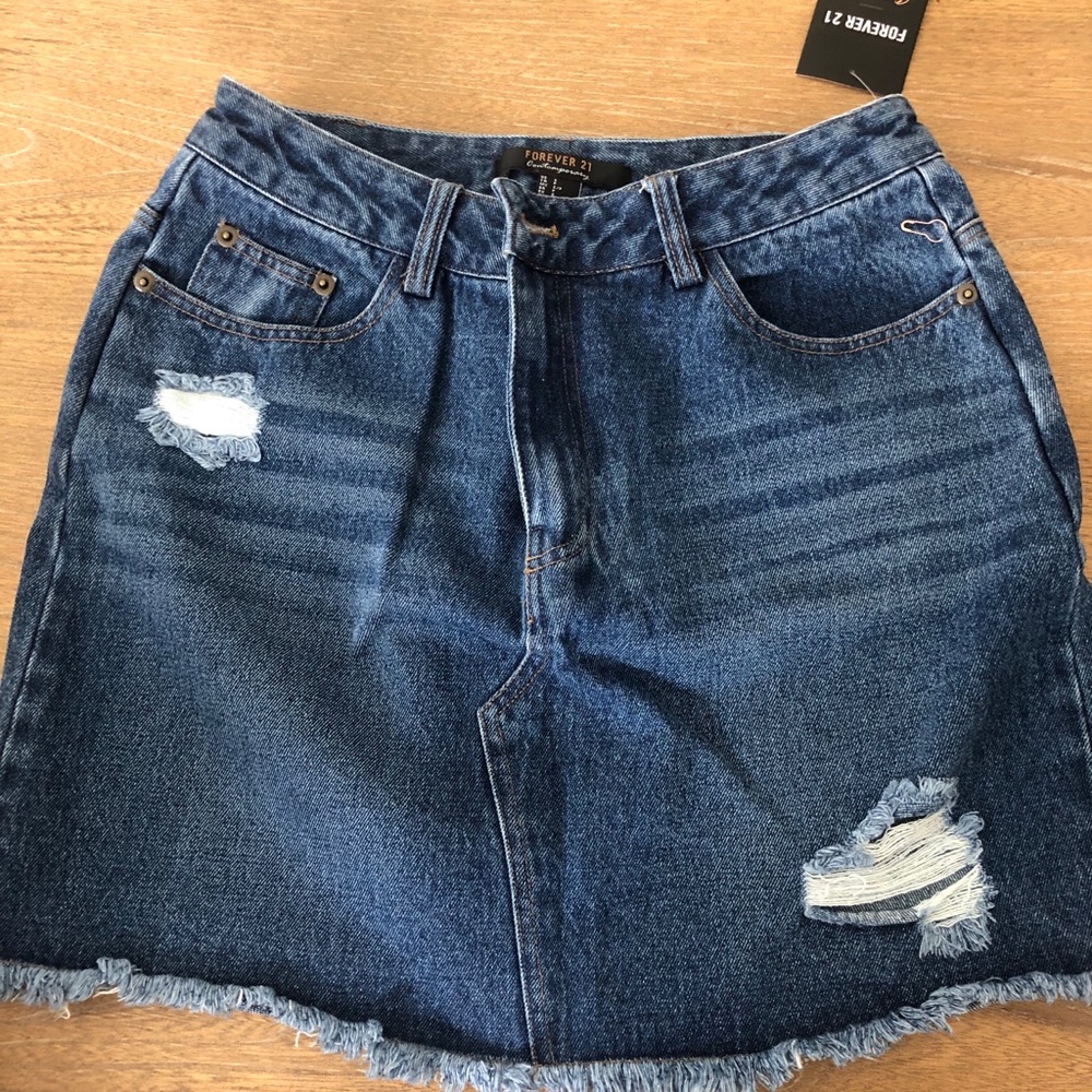 Denim skirt